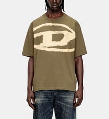 T-shirt droit Boxt coton Diesel