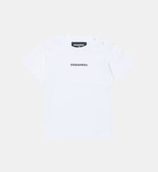T-shirt col ras du cou avec logo Dsquared2