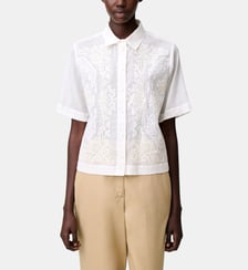 Chemise coton broderie Claudie Pierlot