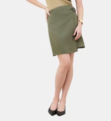 Jupe jsunny 100% lin - Motif uni - Lin Caroll