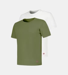 Lot de 2 t-shirts manches courtes en coton Le Slip Francais