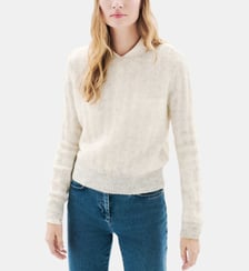 Pull msydney - Motif uni - Coupe ajustée Caroll