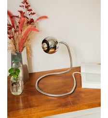 Lampe cobra Eye-ball en métal Julia N°794- Produit chiné Debongout