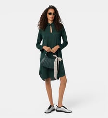 Sac à main Lenglen cuir Défilé Lacoste