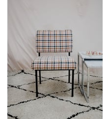 Chauffeuse en métal Olivia N°82- Produit chiné Debongout