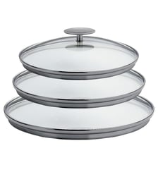 Série 3 couvercles Platine Mutine Cristel