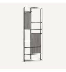 Bibliothèque métal et verre AM.PM