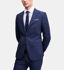 Veste de costume avec revers en pointe extra slim Norton Digel