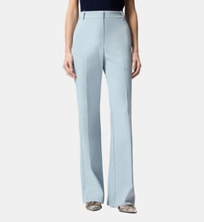 Pantalon évasé à pli marqué Pinko