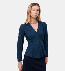 Chemise celino - Motif imprimé - Viscose lenzing ecovero - Coupe ajustée Caroll