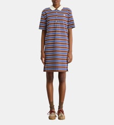 Robe polo à rayures - AISSATA Pablo
