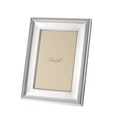 Cadre à photo argenté - pour photo de 13 x 18 cm - PERLES Christofle