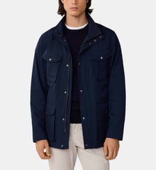 Pull droit en maille fine Hackett London