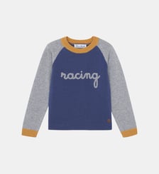 Pull -  laine broderie racing Tartine Et Chocolat