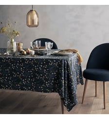Nappe imprimé floral coton lavé Longina La Redoute Interieurs