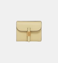 Portefeuille en cuir avec logo pinko Pinko