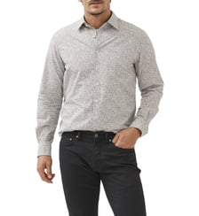 Chemise fleurie slim en coton manches longues Kimbell Rodd & Gunn
