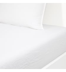 Drap housse  en lin lavé Desforges