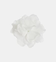 Barrette fleur maeli en soie Agnès b.