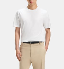 T-shirt droit en jersey de coton BOSS