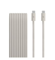 Câble USB C vers USB-C 240W 3M Tressé Gris éclair Beats
