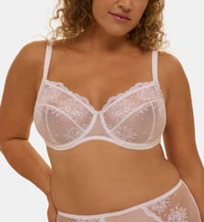 Soutien-gorge avec armature emboitant - Blanc Simone Pérèle