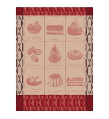 Torchon Pâtisseries Françaises 100% coton Le Jacquard Francais