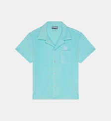 Chemise en éponge Tortue brodée Vilebrequin