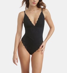Body gainant déclicat en dentelle Silhouette Dim