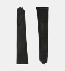 Gants Glamour Femme Cuir Doublés Soie Agnelle