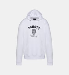 Sweatshirt imprimé NYPD à capuche Schott