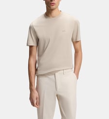 T-shirt modèle Thompson droit coton jersey BOSS