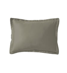 Taie d'oreiller unie en satin de coton bio, TEOPHILE Alexandre Turpault