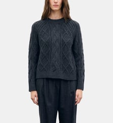 Pull à torsades en cachemire - RIANNE Gerard Darel