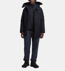 Parka longue imperméable à capuche GORE-TEX Aigle