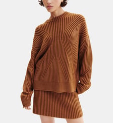 Pull oversized à côtes Bompard