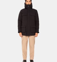 Parka multipoches à capuche Schott