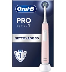 Brosse à dents électrique Pro 1 Rose Cross Action Oral B