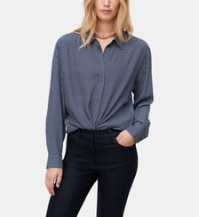 Chemise cabyvichy - Motif uni - Viscose lenzing ecovero - Coupe droite Caroll