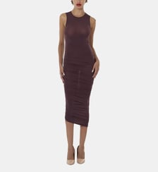 Robe Sheer Drape Dress Wolford