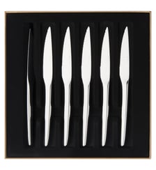 Coffret 6 Couteaux à Steak Monobloc Lame Scie - Guest Degrenne