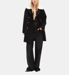 Manteau double face en laine mélangée The Kooples
