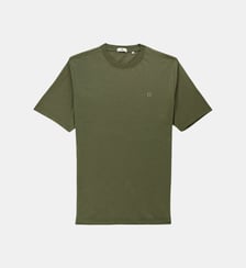 T-shirt droit coton flammé Serge Blanco