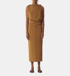 Robe Midi En Viscose Lanvin