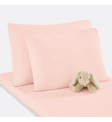 Taie d’oreiller bébé gaze de coton La Redoute Interieurs