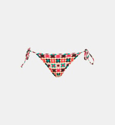 Bas de maillot de bain String Groovy Dot Giallo La DoubleJ