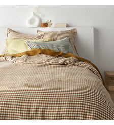 Housse de couette en lin lavé La Redoute Interieurs