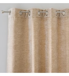 Rideau en velours texturé, à oeillets La Redoute Interieurs