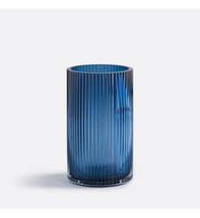 Vase en verre strié H22,5 cm La Redoute Interieurs