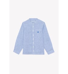 Chemise -  lin rayures col mao Tartine Et Chocolat